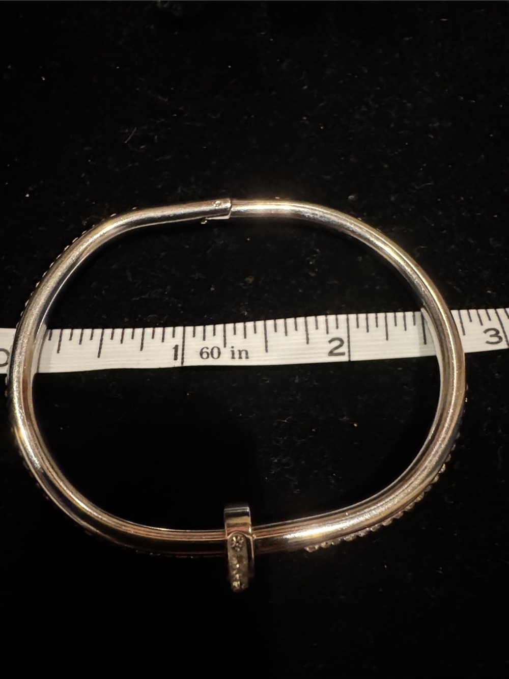 Cartier All Bling Nail Bracelet - Women's Fashion Jewelry - Picture 6 of 7